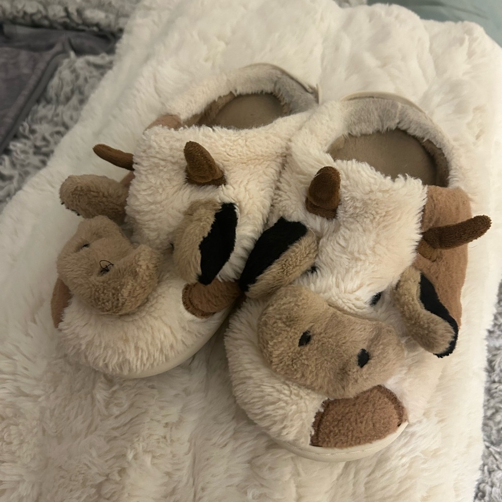Well loved adorable slippers 💜